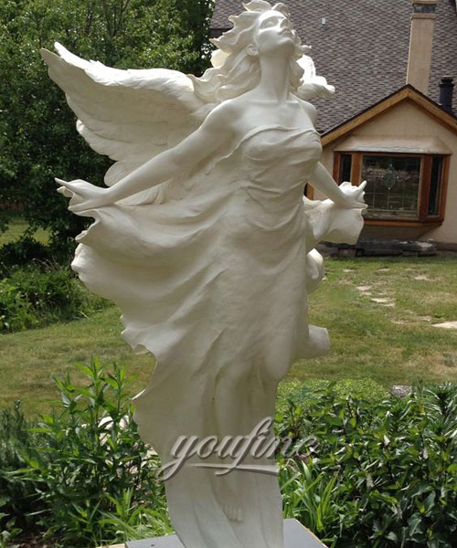 Заказать белые скульптуры с ангелом от производителя